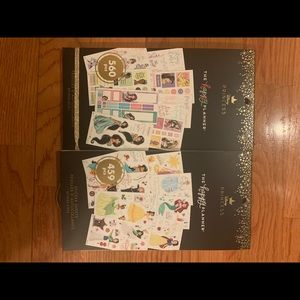 Two new Disney princess sticker books